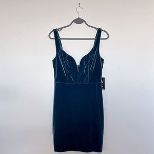 NEW Express Velvet Mini Dress